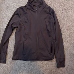 Brown Full-Zip Jacket